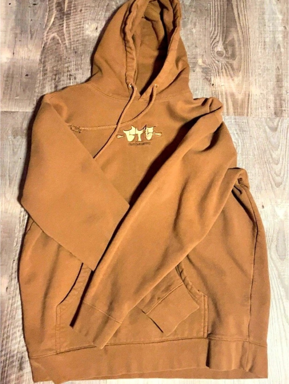 Brown Pullover Hoodie